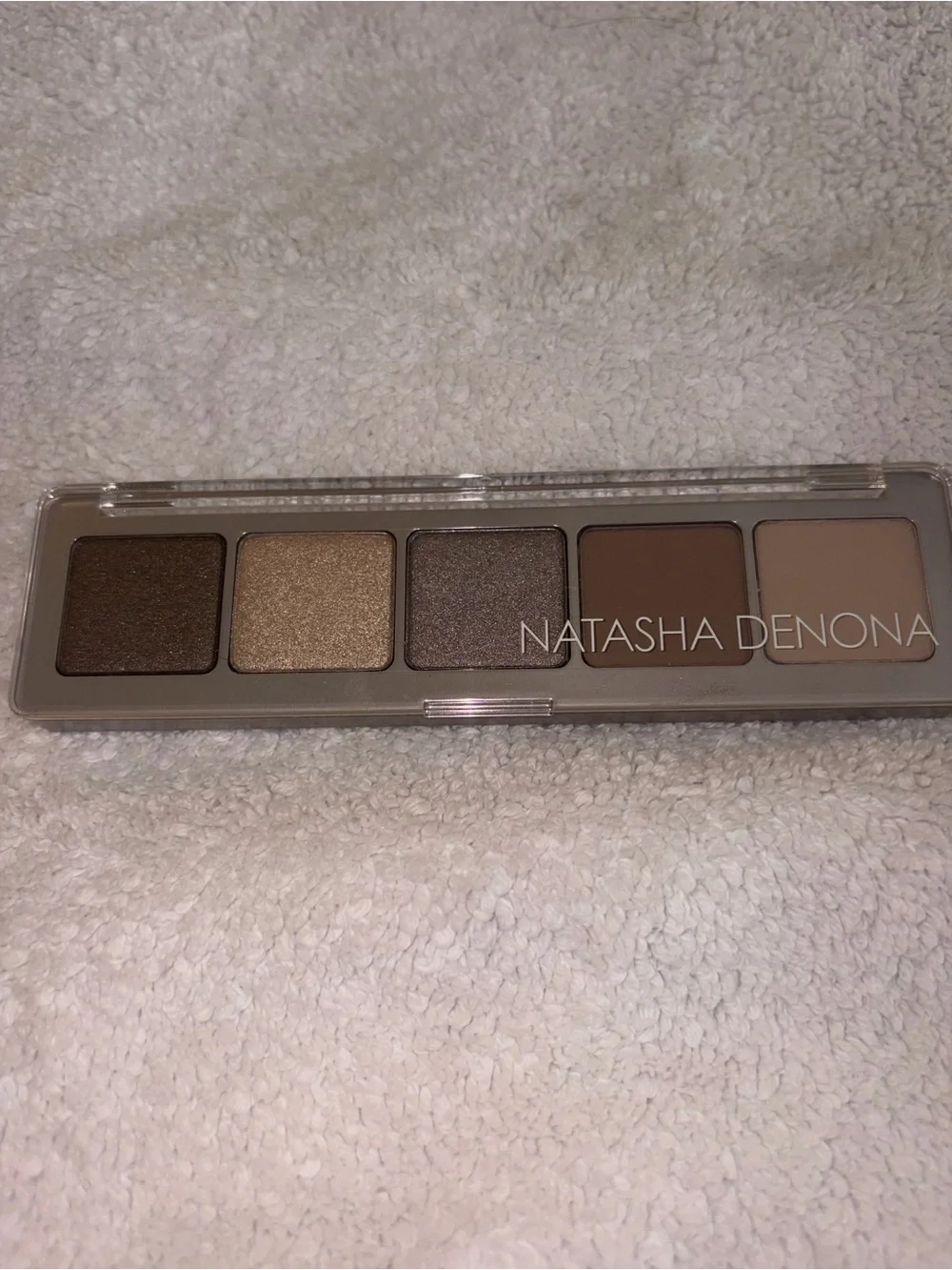 Natasha Denona Hot Taupic Eyeshadow Palette - Taupe, Mauve, Brown, Cream